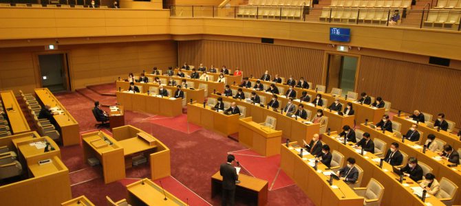 令和4年度予算特別委員会意見表明を行いました