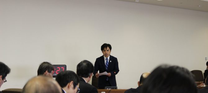 平成31年度予算特別委員会局別審査にて質疑しました