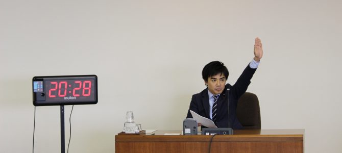 平成29年度予算特別委員会局別審査にて質疑しました