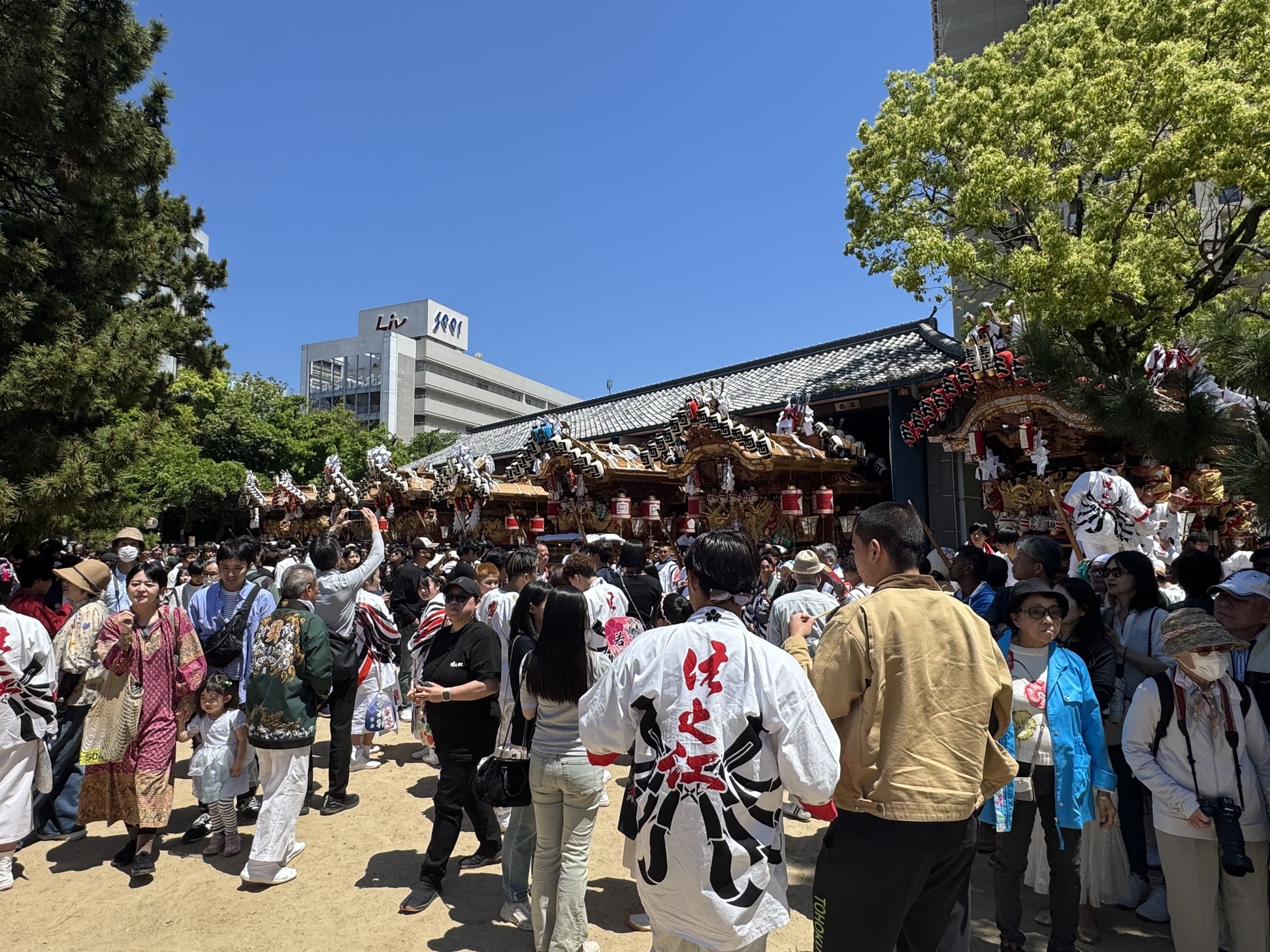 住吉だんじり祭りが開催されました