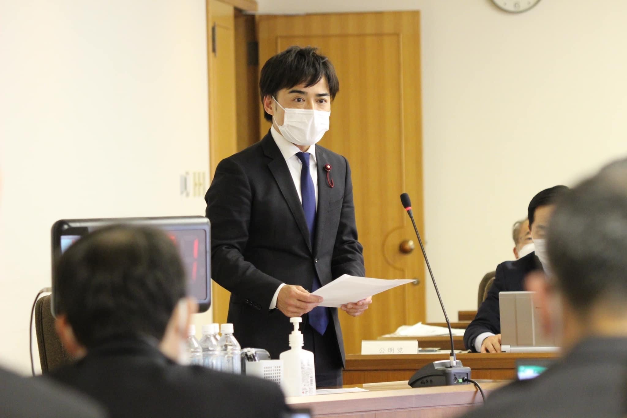 令和4年度予算特別委員会局別審査にて質疑しました